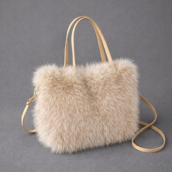Léonie™ – Flauschige Handtasche