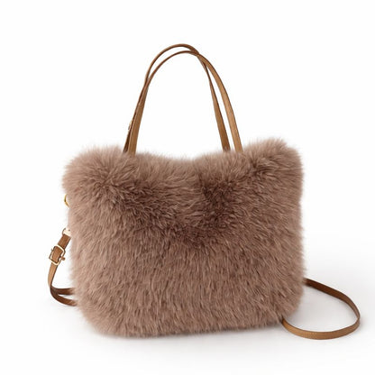 Léonie™ – Flauschige Handtasche