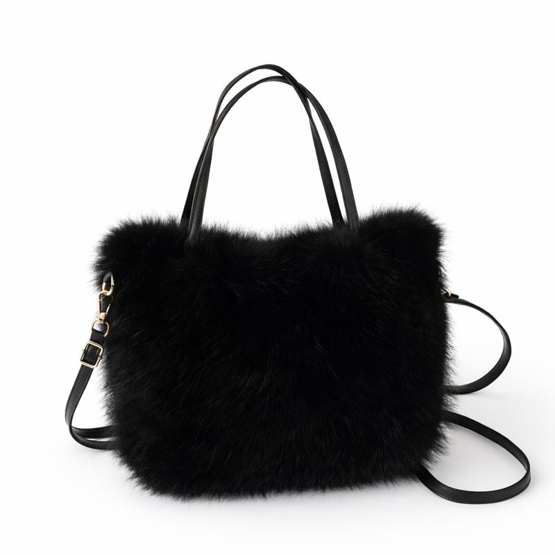 Léonie™ – Flauschige Handtasche